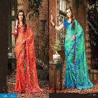 Ruchi chiffon mania vol-5 Wholesale chiffon Saree collection